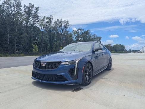 Used 2023 Cadillac CT4 V Blackwing w/ Technology Package RWD image 1