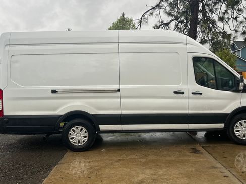Used 2021 Ford Transit 350 148 High Roof Extended w/ Exterior Upgrade Package RWD image 6