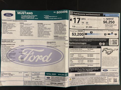 Used 2024 Ford Mustang Dark Horse w/ Dark Horse Handlin Package image 17