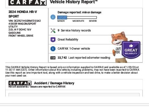 Used 2024 Honda HR-V Sport image 17