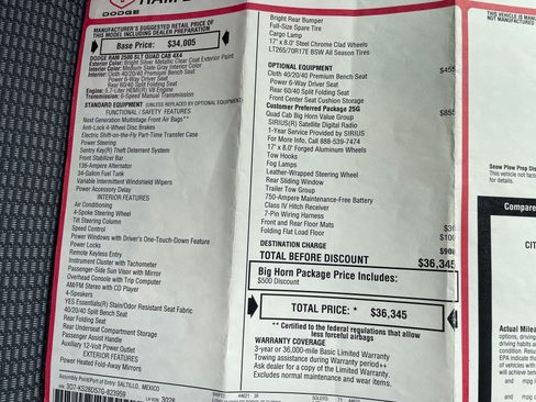 Used 2007 Dodge Ram 2500 Truck SLT w/ Quad Cab Big Horn Value Group image 25