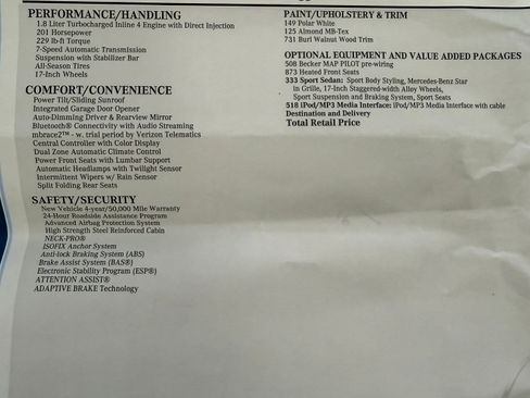 Used 2014 Mercedes-Benz C 250 Sedan image 8