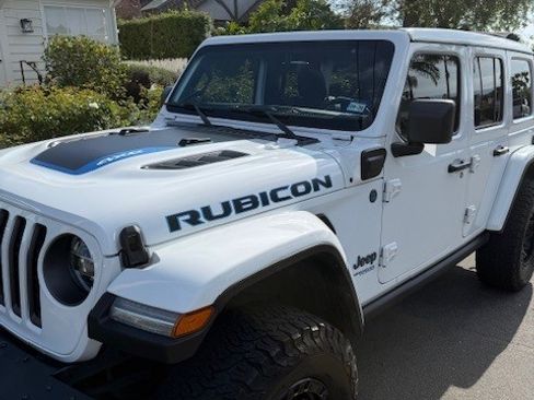 Used 2021 Jeep Wrangler Unlimited Rubicon 4xe w/ Steel Bumper Group image 9