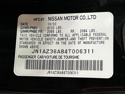 Used 2004 Nissan 350Z Touring RWD image 7
