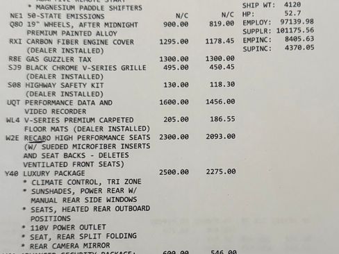 Used 2019 Cadillac CTS V w/ Carbon Fiber Package image 24