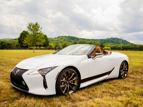 Used 2021 Lexus LC 500 Convertible w/ Touring Package RWD image 10