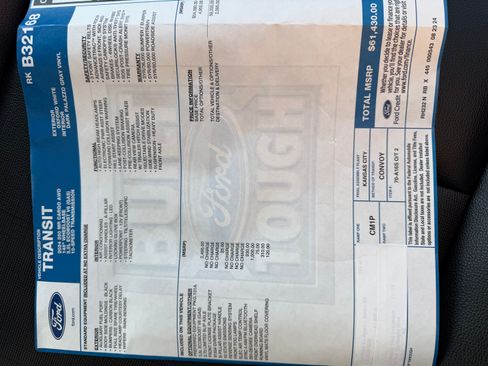 Used 2024 Ford Transit 250 Medium Roof w/LWB Van 3D image 7