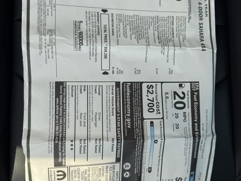 Used 2024 Jeep Wrangler Unlimited Sahara w/ Technology Group image 12