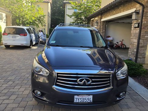 Used 2014 INFINITI QX60 Luxe w/ Deluxe Touring Package AWD/4WD image 2