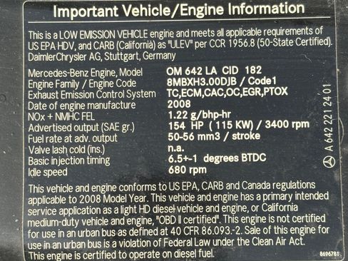 Used 2008 Dodge Sprinter 2500 image 14