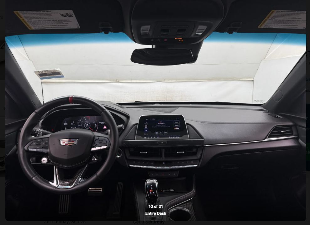 Used 2023 Cadillac CT4 V Blackwing w/ Driver Assist Package RWD image 11