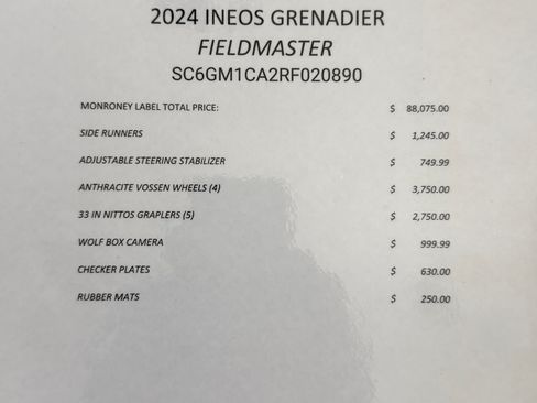 Used 2024 INEOS Grenadier image 10