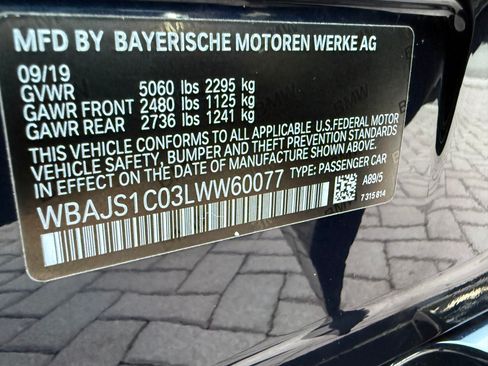 Used 2020 BMW 540i w/ Convenience Package RWD image 18