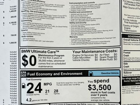 Used 2023 BMW X3 xDrive30i w/ M Sport Package AWD/4WD image 30