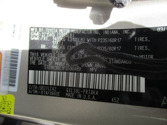 Used 2015 Toyota Sienna XLE FWD image 10