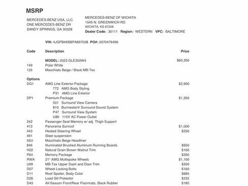 Used 2023 Mercedes-Benz GLE 350 4MATIC image 11