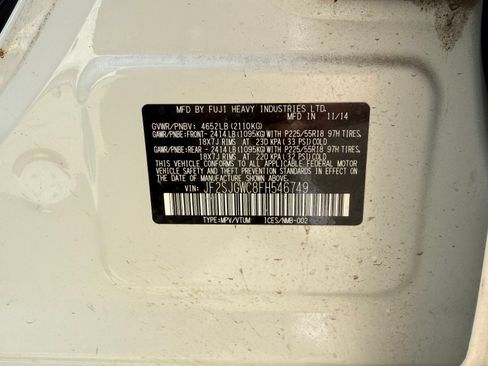 Used 2015 Subaru Forester 2.0XT Touring w/ Eyesight & Navigation System image 15