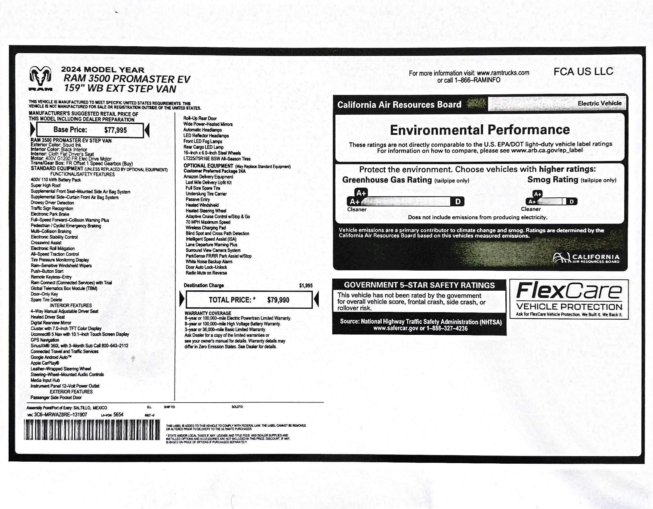 Used 2024 RAM ProMaster 3500 FWD image 10
