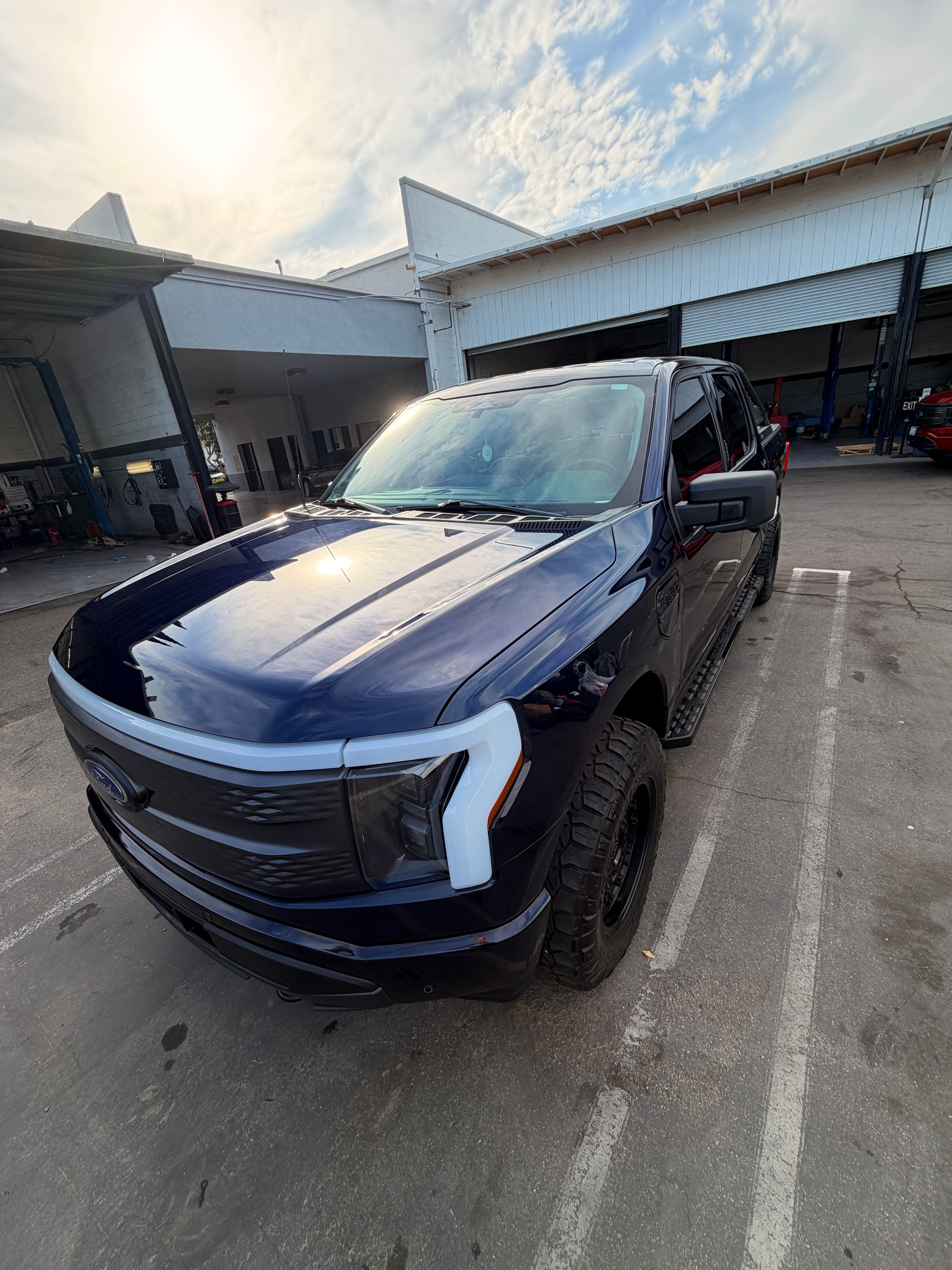 Used 2022 Ford F150 Lightning XLT w/ Tow Technology Package AWD/4WD image 8