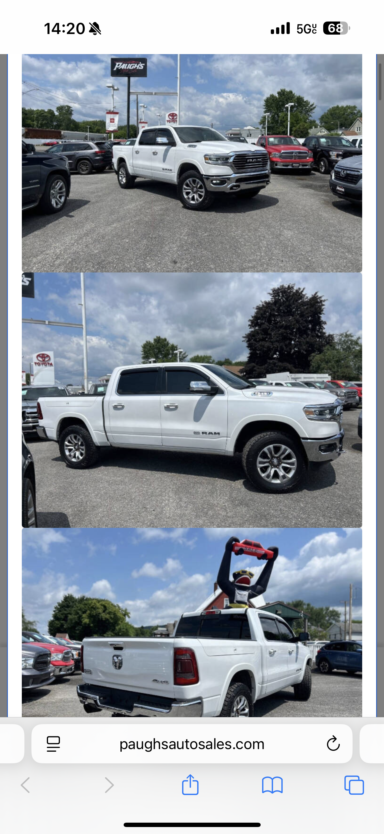 Used 2019 RAM 1500 Laramie Longhorn AWD/4WD image 5