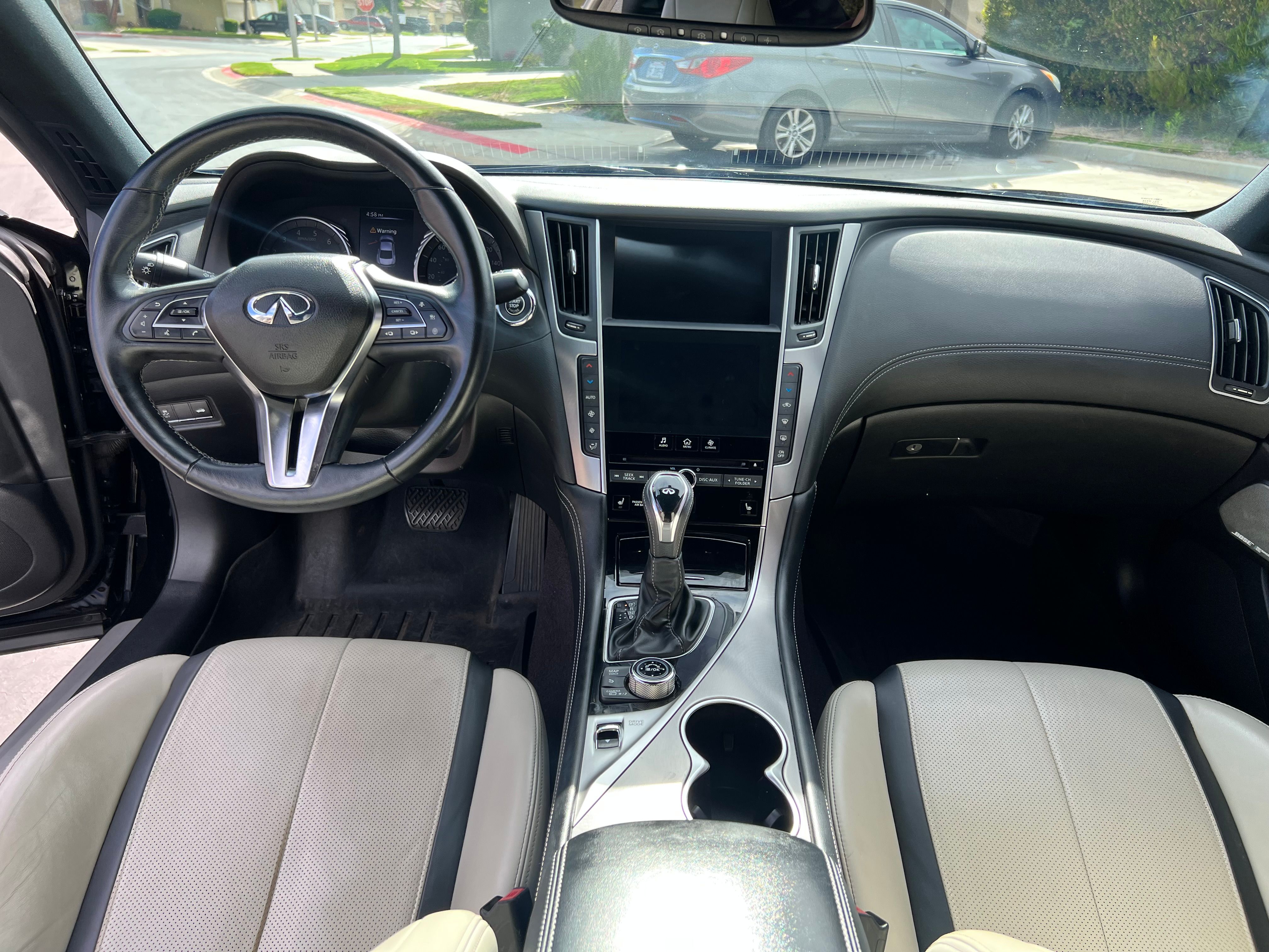 Used 2021 INFINITI Q60 3.0t Luxe RWD image 13