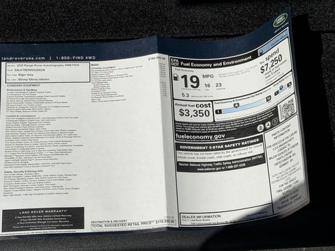 Used 2025 Land Rover Range Rover Autobiography image 2