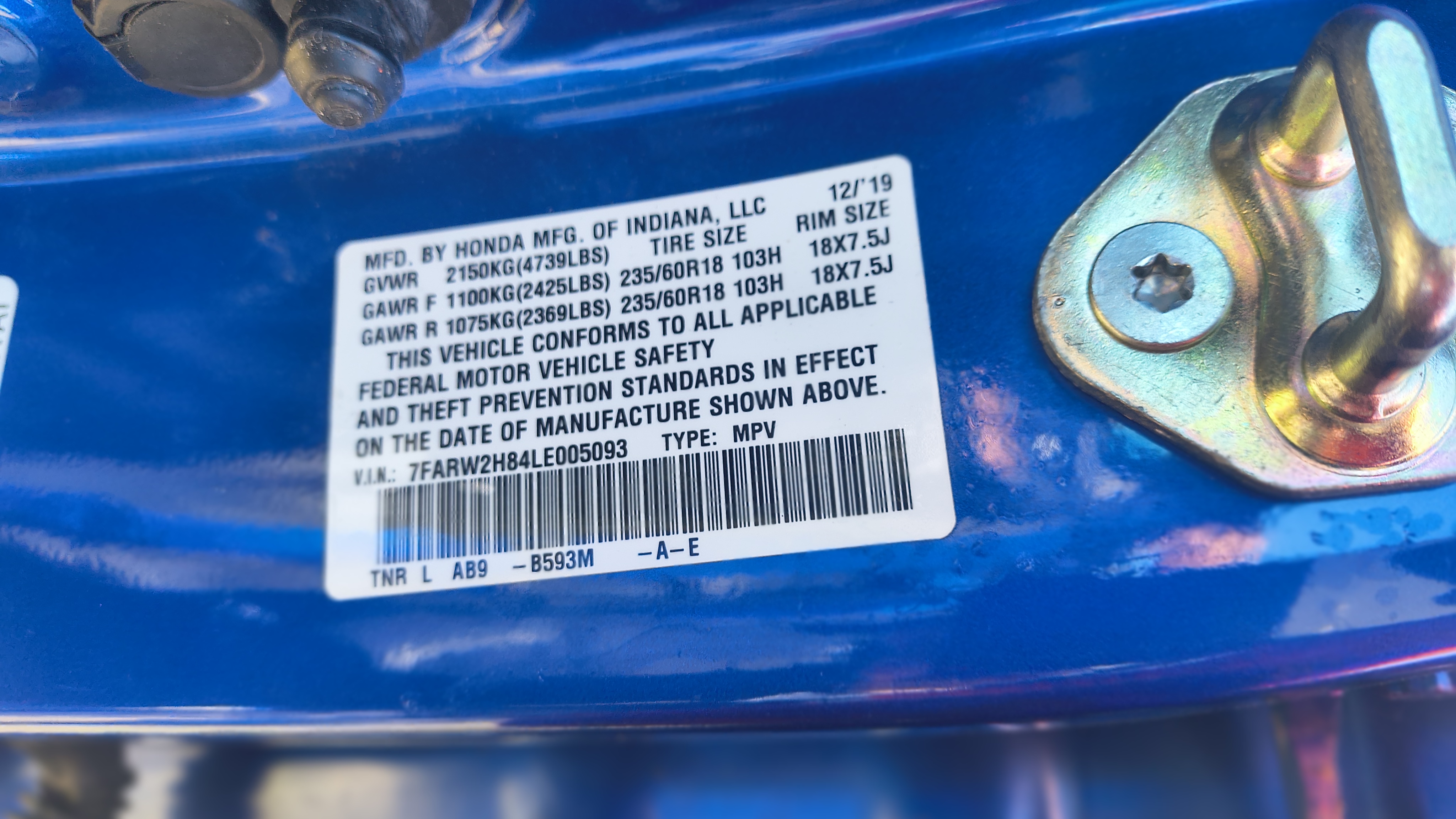Used 2020 Honda CR-V EX-L image 5