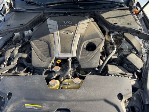 Used 2016 INFINITI Q50 Red Sport 400 image 9