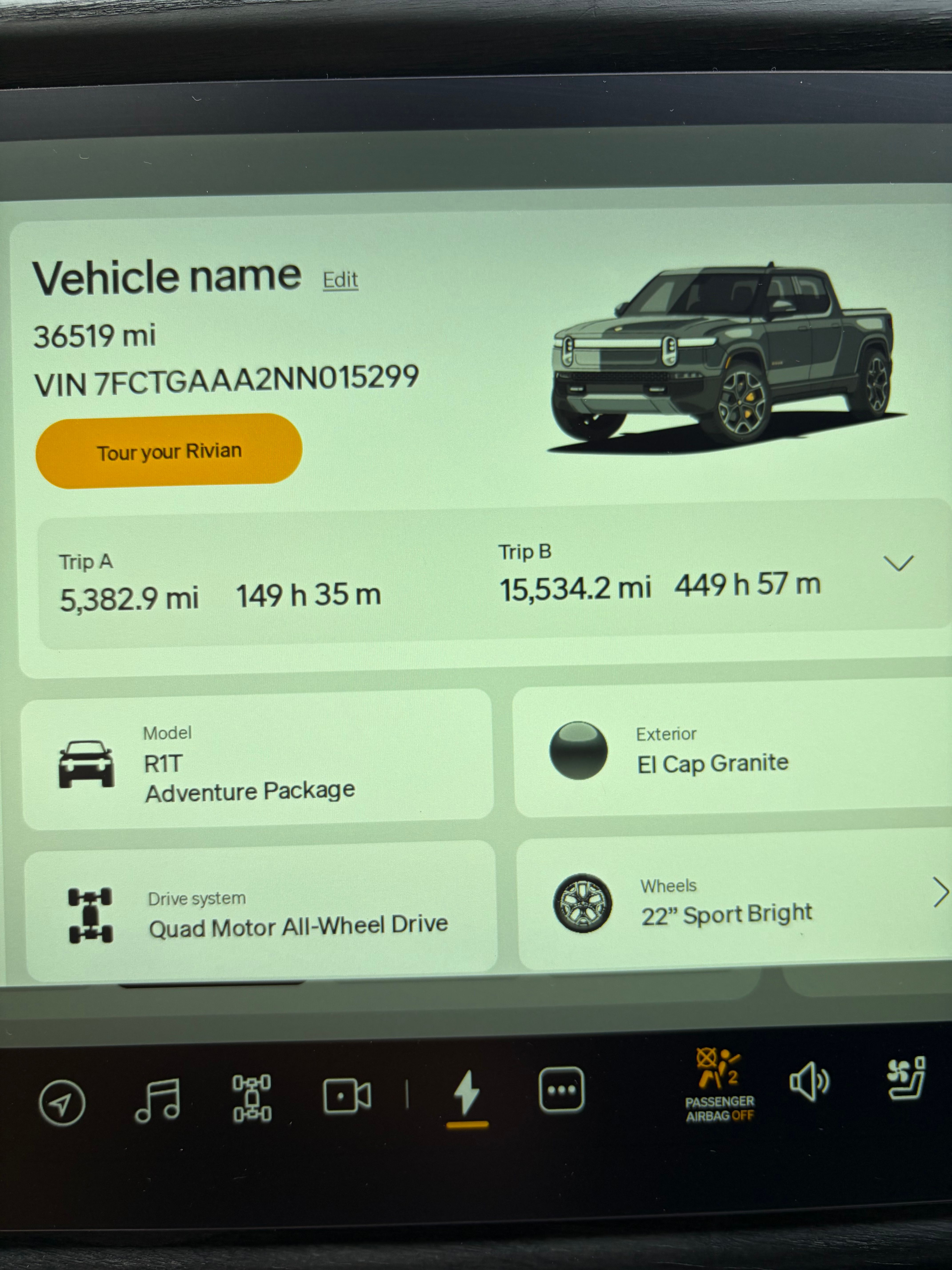 Used 2022 Rivian R1T Adventure AWD/4WD image 6