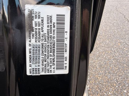 Used 2014 Honda Odyssey Touring Elite image 17