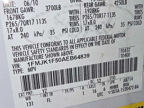 Used 2010 Ford Expedition EL XLT image 24