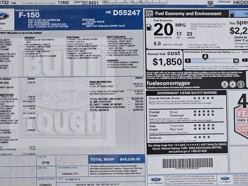 Used 2017 Ford F150 XL w/ Equipment Group 101A Mid image 2