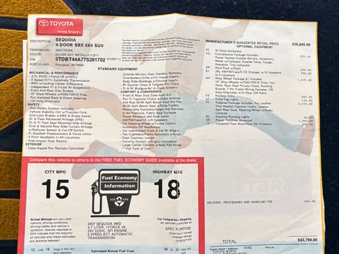 Used 2007 Toyota Sequoia SR5 image 15