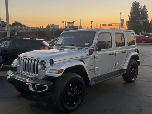 Used 2022 Jeep Wrangler Unlimited Sahara w/ Safety Group image 1