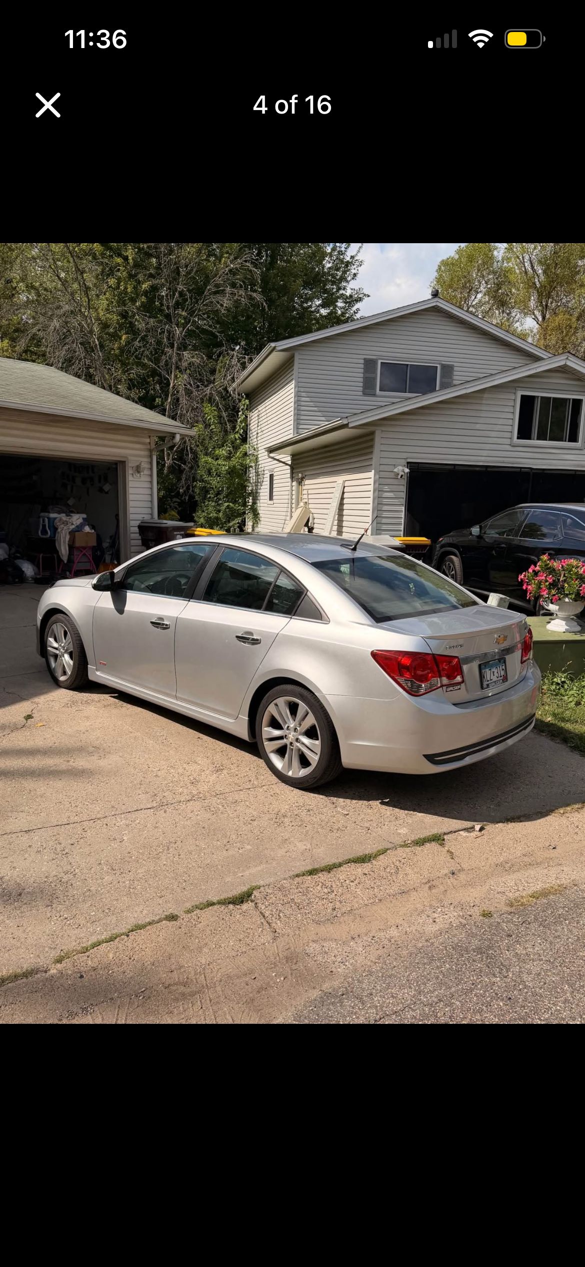 Used 2014 Chevrolet Cruze LTZ w/ RS Package FWD image 4