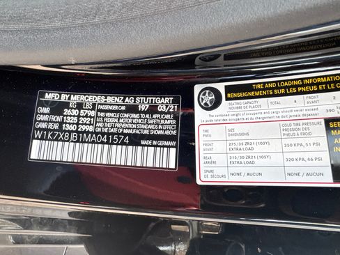 Used 2021 Mercedes-Benz AMG GT 63 image 8