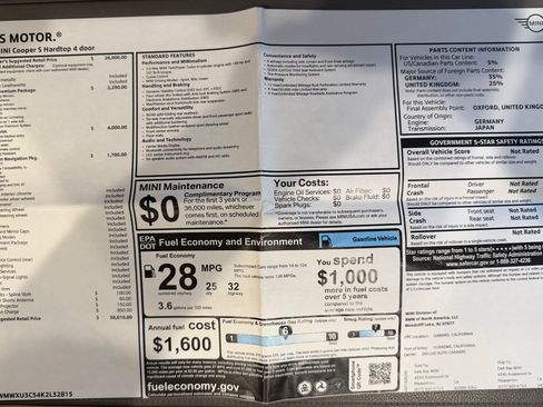 Used 2019 MINI Cooper S w/ Premium Package image 2