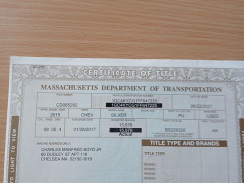 Used 2015 Chevrolet Silverado 3500 W/T w/ Snow Plow Prep Package image 5