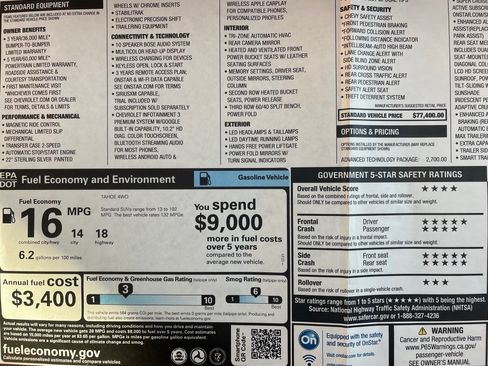 Used 2023 Chevrolet Tahoe High Country w/ Advanced Technology Package image 28