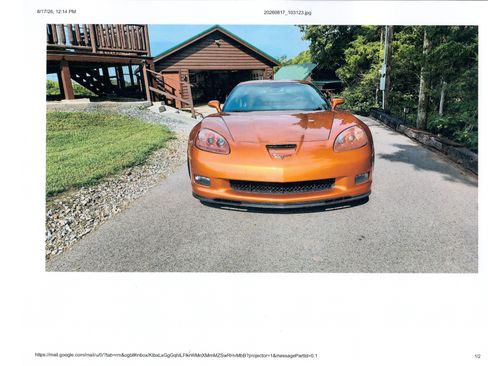 Used 2009 Chevrolet Corvette Z06 w/ Preferred Equipment Group RWD image 1