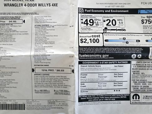 Used 2024 Jeep Wrangler Unlimited image 17