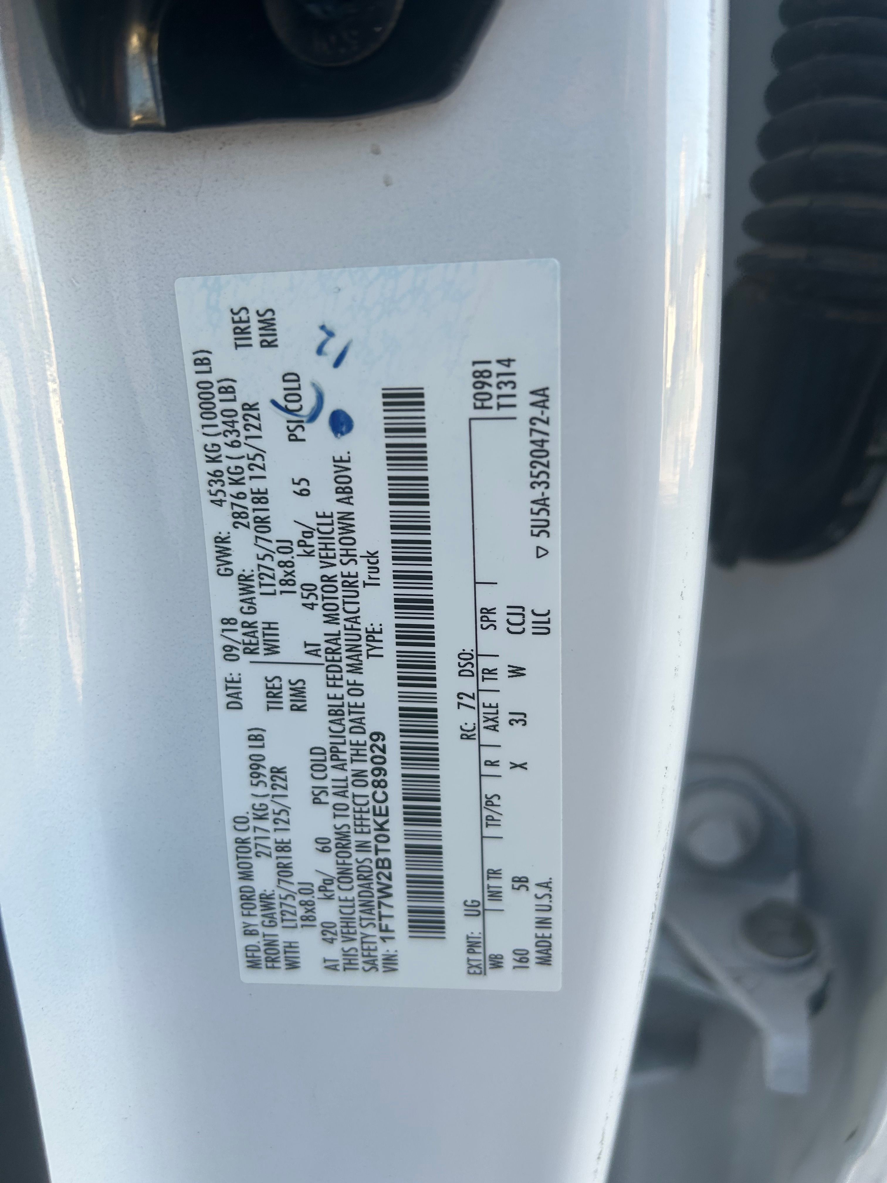Used 2019 Ford F250 Lariat w/ Lariat Value Package AWD/4WD image 17