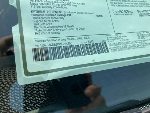 Used 2023 Jeep Wrangler Unlimited Rubicon 4xe image 10