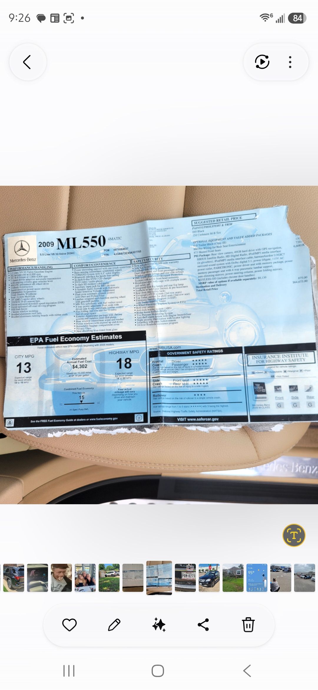 Used 2009 Mercedes-Benz ML 550 4MATIC image 27