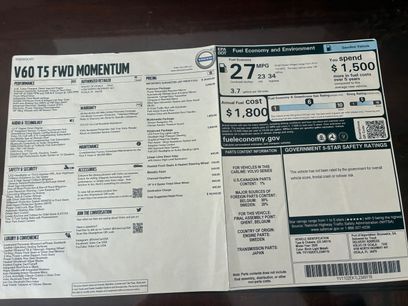 Used 2020 Volvo V60 T5 Momentum