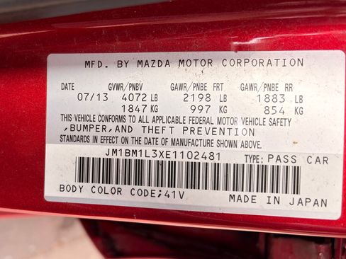 Used 2014 MAZDA MAZDA3 s Touring FWD image 12