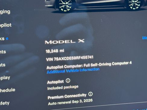Used 2024 Tesla Model X Standard Sport Utility 4D image 23