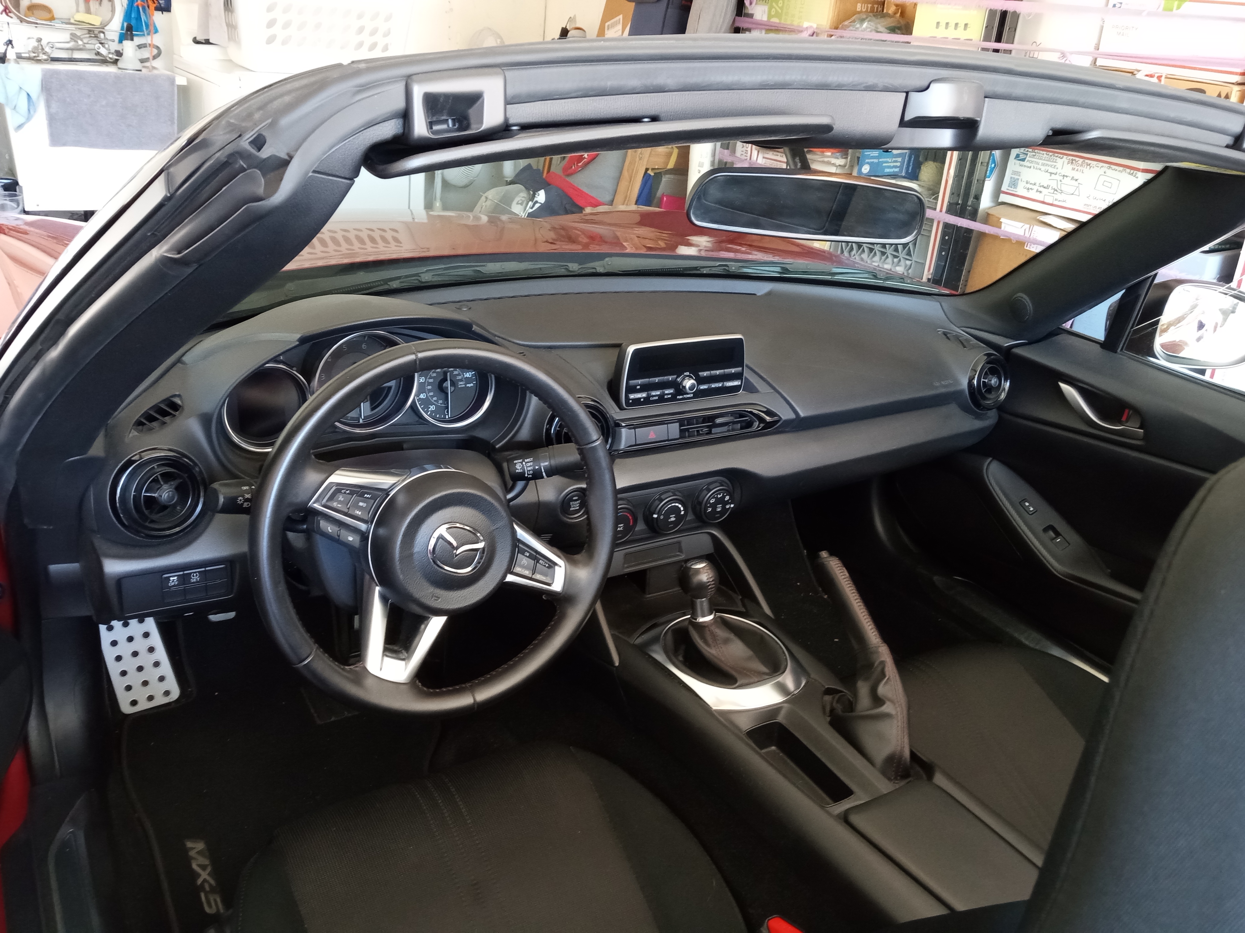 Used 2017 MAZDA MX-5 Miata Sport w/ Interior Package RWD image 13