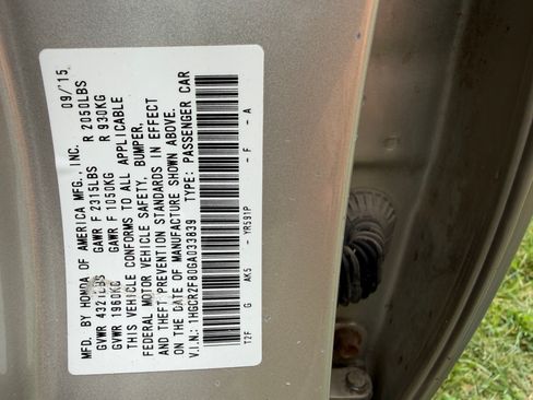 Used 2016 Honda Accord EX-L image 6