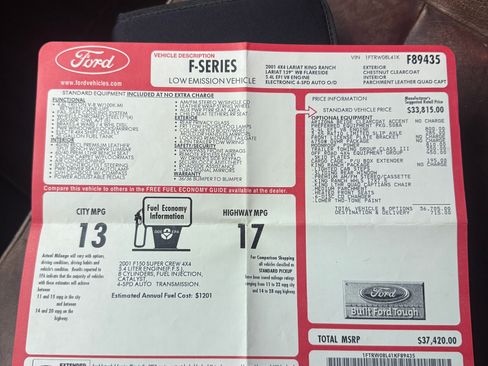 Used 2001 Ford F150 King Ranch image 6